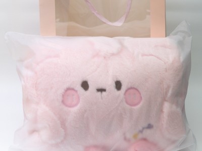 屋伴AI智能抱枕午睡枕 粉色小兔 内置Deepseek送女生孩子老人礼物图4