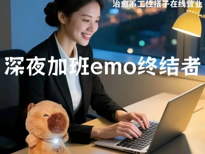 屋伴AI卡皮巴拉毛绒挂件智能语音对话电子宠物包挂车载陪伴摆件图4