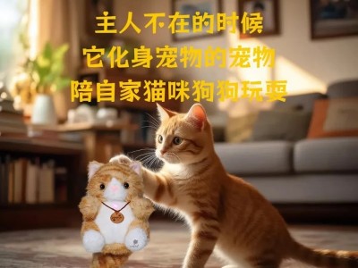 屋伴AI黄色猫咪毛绒挂件智能语音对话电子宠物包挂车载陪伴摆件图7