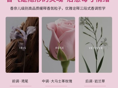 屋伴AI粉色香氛香水猫咪智能语音对话挂件毛绒公仔情绪玩偶玩具送女生礼物图2