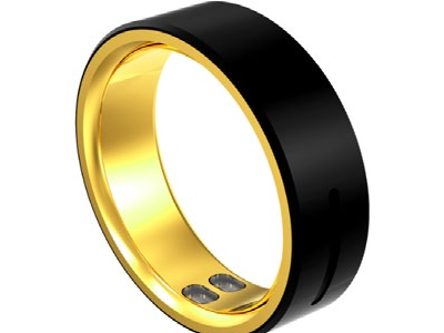 AI戒指HR1811带触摸振动提醒血糖陶瓷款图3