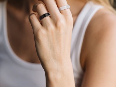 AI戒指HR1811带触摸振动提醒血糖陶瓷款图4