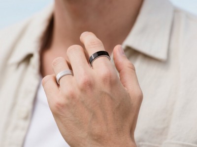 AI戒指HR1811带触摸振动提醒血糖陶瓷款图5